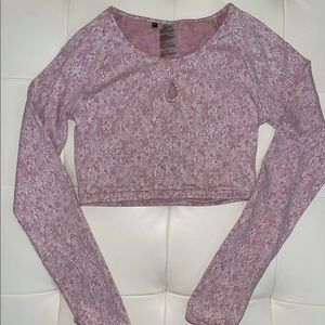 Gymshark long sleeve crop